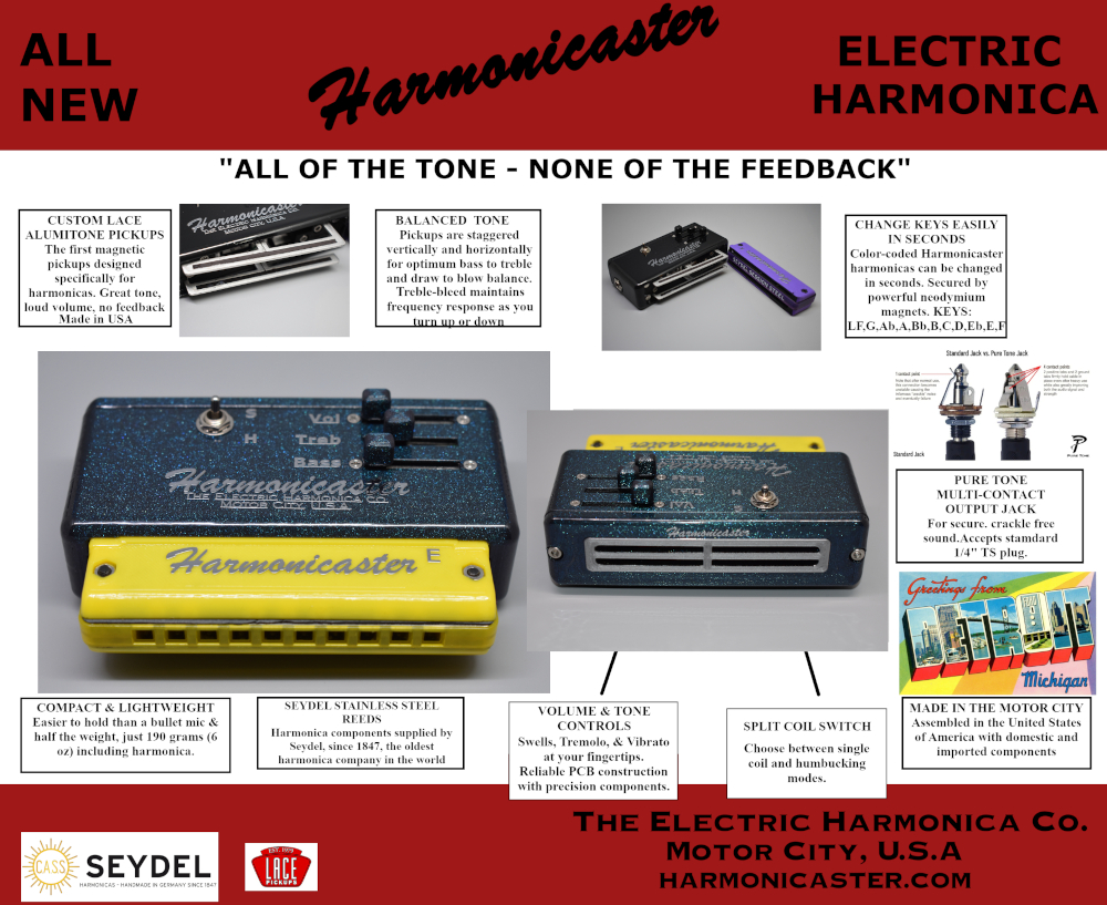 Harmonicaster - The Electric Harmonica Company