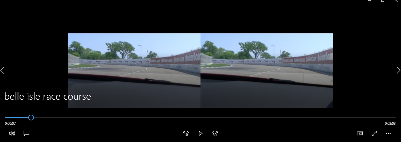 A 3D Video Trip Around The Detroit Grand Prix Belle Isle Race Course