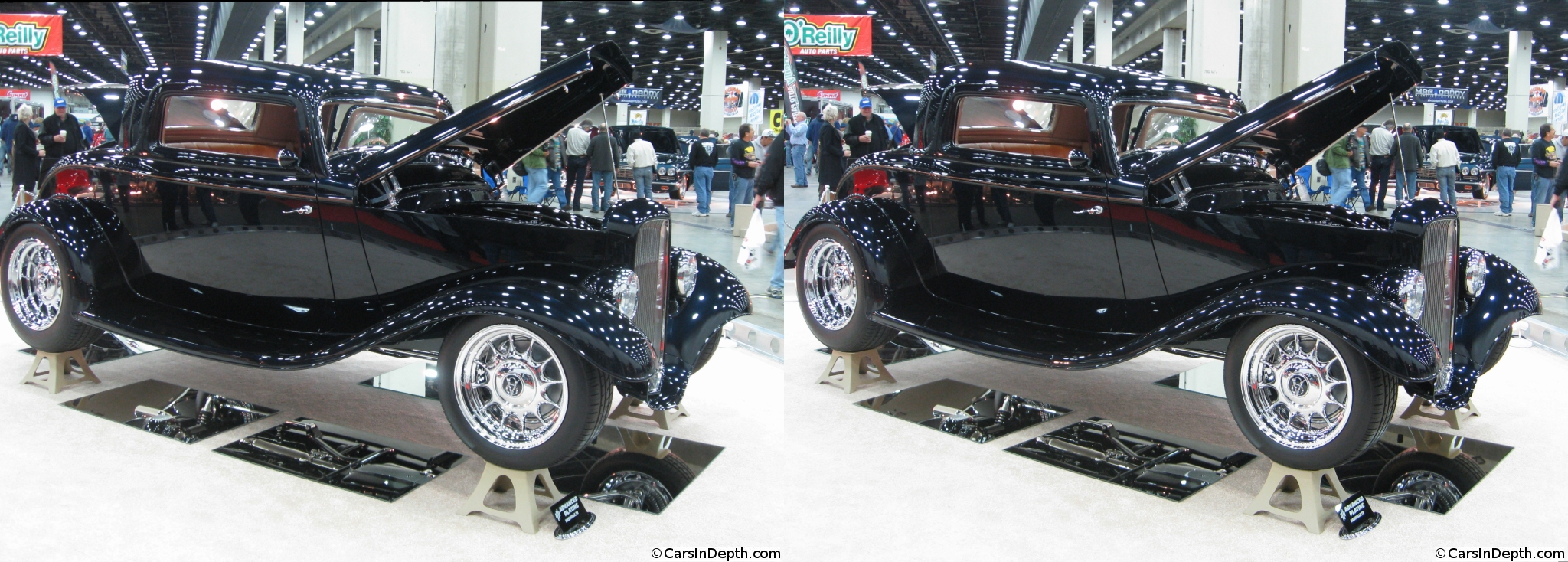 ’32 Fords at the Detroit Autorama